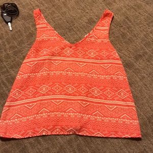 Red Tribal Pattern Top!